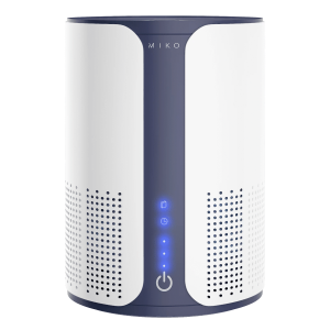 Miko Home Air Purifier with Multiple Speeds Timer True HEPA Filter to Safely Remove Dust, Pollen, Allergens, Odor - 400 Sqft Coverage
