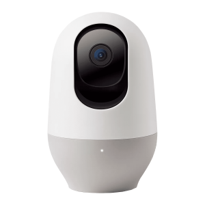 Nooie Baby Monitor, WiFi Pet Camera Indoor, 1080P Home Security Camera, Works with Alexa, White