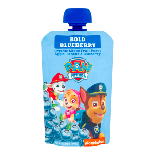 Paw Patrol Bold Blueberry Organic Mixed Fruit Puree, 3.5 oz