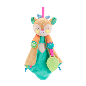 VTech 3-in-1 Snuggle and Cuddle Lovey Cuddly Fawn and Teether Toy Holder