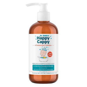 Dr. Eddie's Happy Cappy, Medicated Shampoo & Body Wash for Seborrheic Dermatitis & Dandruff, 8 fl oz