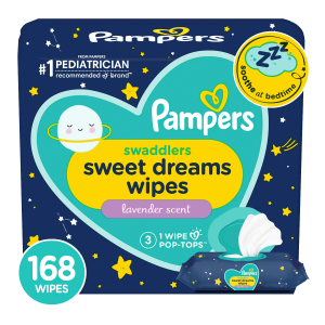Pampers Sweet Dreams Baby Wipes (Choose Your Size & Count)